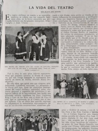 4 REVISTAS ANTIGUAS BLANCO Y NEGRO. AÑO 1921-22-24