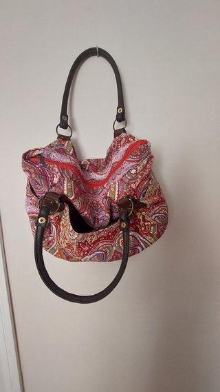 Bolso Hombro Paisley Multicolor Boho