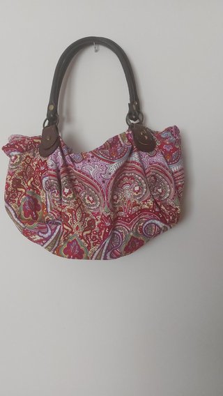Bolso Hombro Paisley Multicolor Boho