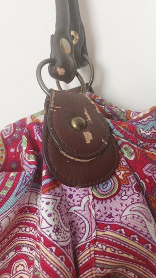 Bolso Hombro Paisley Multicolor Boho