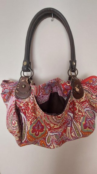 Bolso Hombro Paisley Multicolor Boho