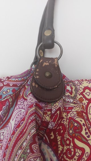 Bolso Hombro Paisley Multicolor Boho
