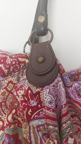 Bolso Hombro Paisley Multicolor Boho