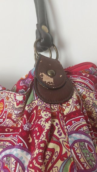 Bolso Hombro Paisley Multicolor Boho