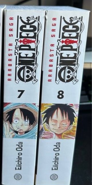 One piece manga tomos 7 y 8