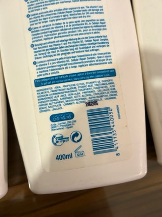 ECRAN After Sun Leche Hidratante Calmant/Reparador
