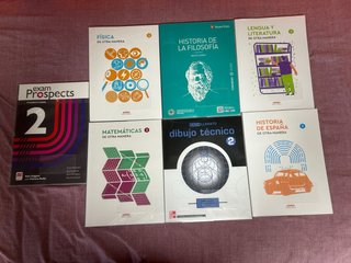 Lote de libros del villalkor 2 de bachillerato