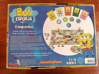 Juego de mesa Bob Esponja Nickelodeon
