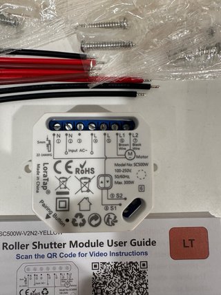 12 Módulos Inteligentes Persianas LoraTap SC500W