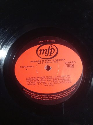 Disco Vinilo Bandas Sonoras. Western