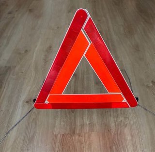 Triángulo de emergencia coche plegable
