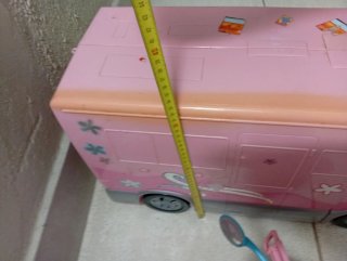 Camión y Moto Rosa Juguete