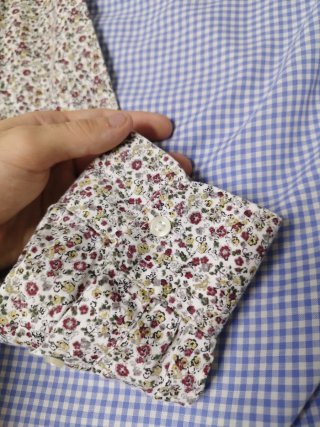Camisa Zara Estampado Flores Multicolor