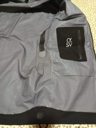 Chaqueta Arc'teryx Alpha SV Talla M Negra