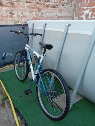 Bicicleta de Montaña Romester Blanca y Azul