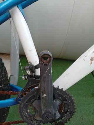 Bicicleta de Montaña Romester Blanca y Azul