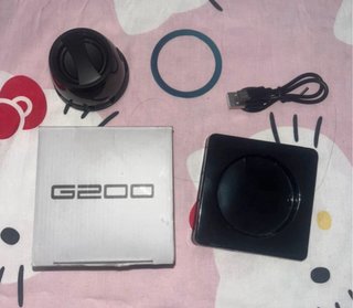 Mini altavoz Bluetooth G200 con luces LED