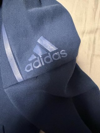 Sudadera Adidas Azul con Cremallera