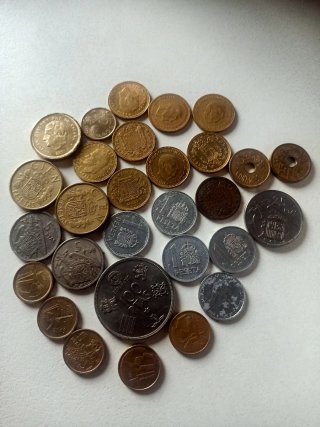 Lote de Monedas Pesetas