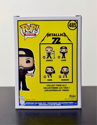 Funko POP! Rocks Lars Ulrich #485 Metallica