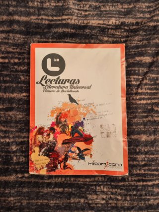 Libro Lecturas Literatura Universal 1º Bachillerat