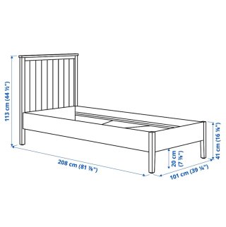 Cama individual 90x200 nueva