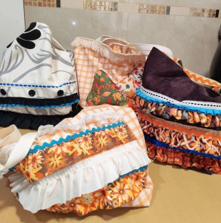 Bolso Tote Señora Otoño Setas