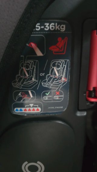 Silla coche bebé Joie gris