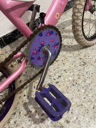 Bicicleta infantil Princesas Disney rosa