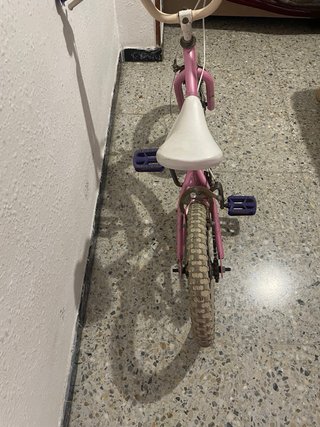 Bicicleta infantil Princesas Disney rosa