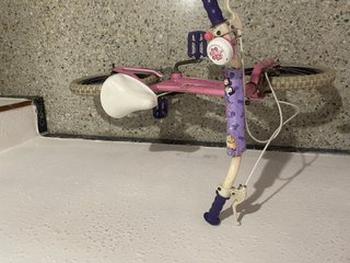 Bicicleta infantil Princesas Disney rosa