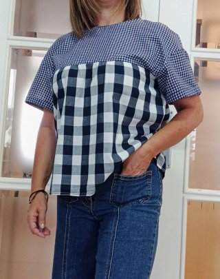 Blusa Vichy Lanidor M