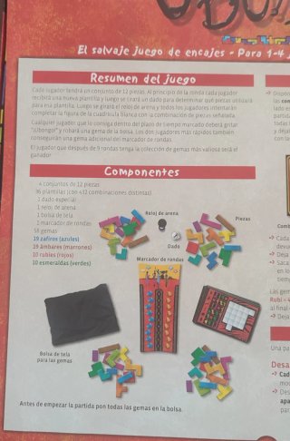 Juego de mesa Ubongo