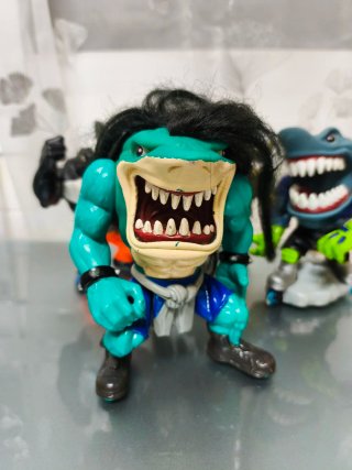 Lote Figuras Street Sharks (muy buenn estado)