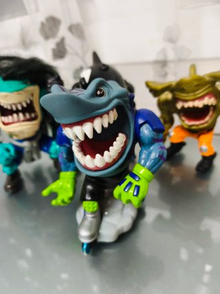 Lote Figuras Street Sharks (muy buenn estado)
