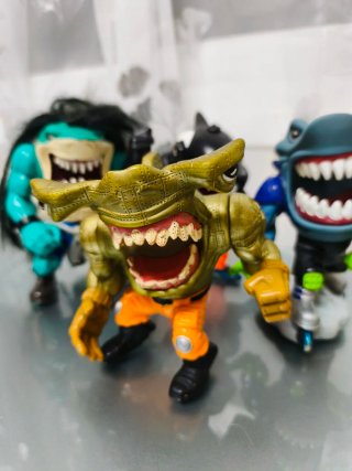 Lote Figuras Street Sharks (muy buenn estado)