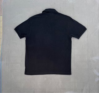 Polo Burberry Hombre Manga Corta Vintage Negro XL