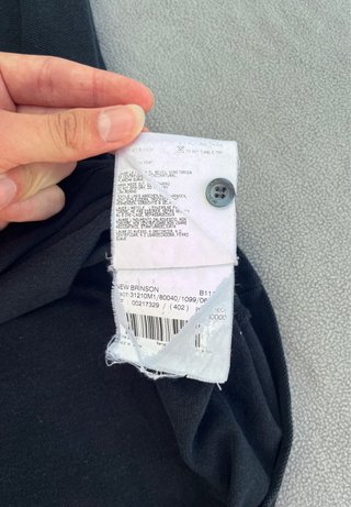 Polo Burberry Hombre Manga Corta Vintage Negro XL