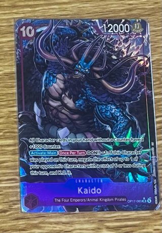 Carta Kaido OP17 063 One Piece