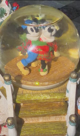 Caja de música Disney Mickey y Minnie