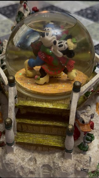 Caja de música Disney Mickey y Minnie