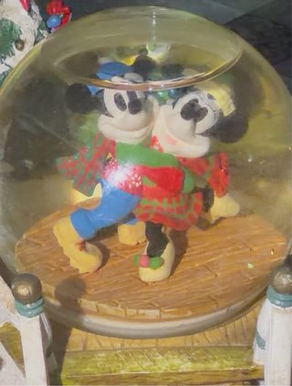 Caja de música Disney Mickey y Minnie