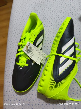 Zapatillas Fútbol Adidas Negras y Verdes
