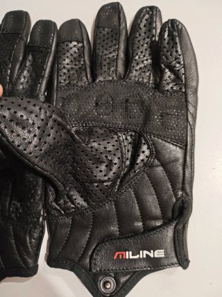 Guantes Verano Piel MILINE Talla M Perforados