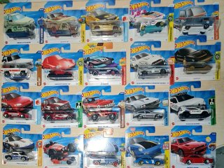 Lote 20 Hot Wheels (Porsche, Honda, Nissan, VW...)
