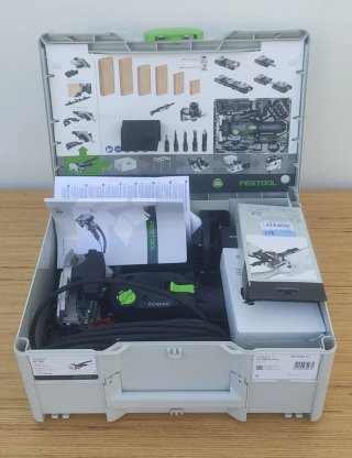 FESTOOL DOMINO DF 500 RQ- SET. Fresadora Ensamblad