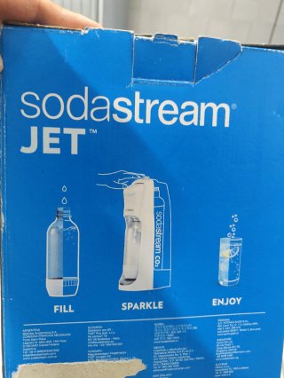 Sodastream Jet Gasificador Agua Blanca