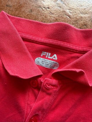 Polo Fila Vermelho
