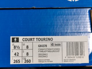Zapatillas Adidas Court Touring Talla 42