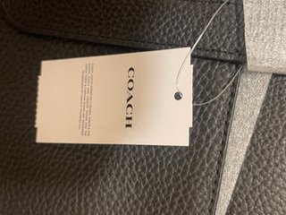 Maletín Cartera Coach Piel Negro